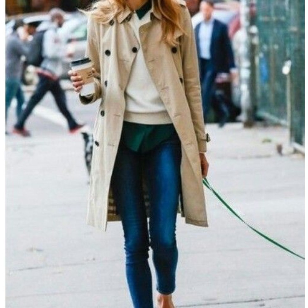 London Fog Classic Beige Double-Breasted Trench Coat